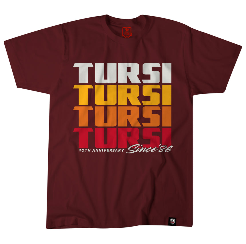 Tursi '86 Tee [Cardinal]