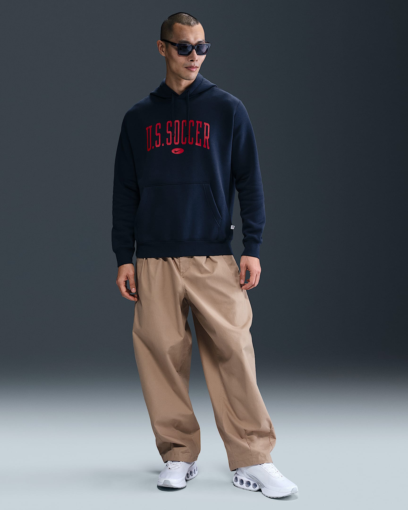 USA Club Sportswear Hoodie [Navy]