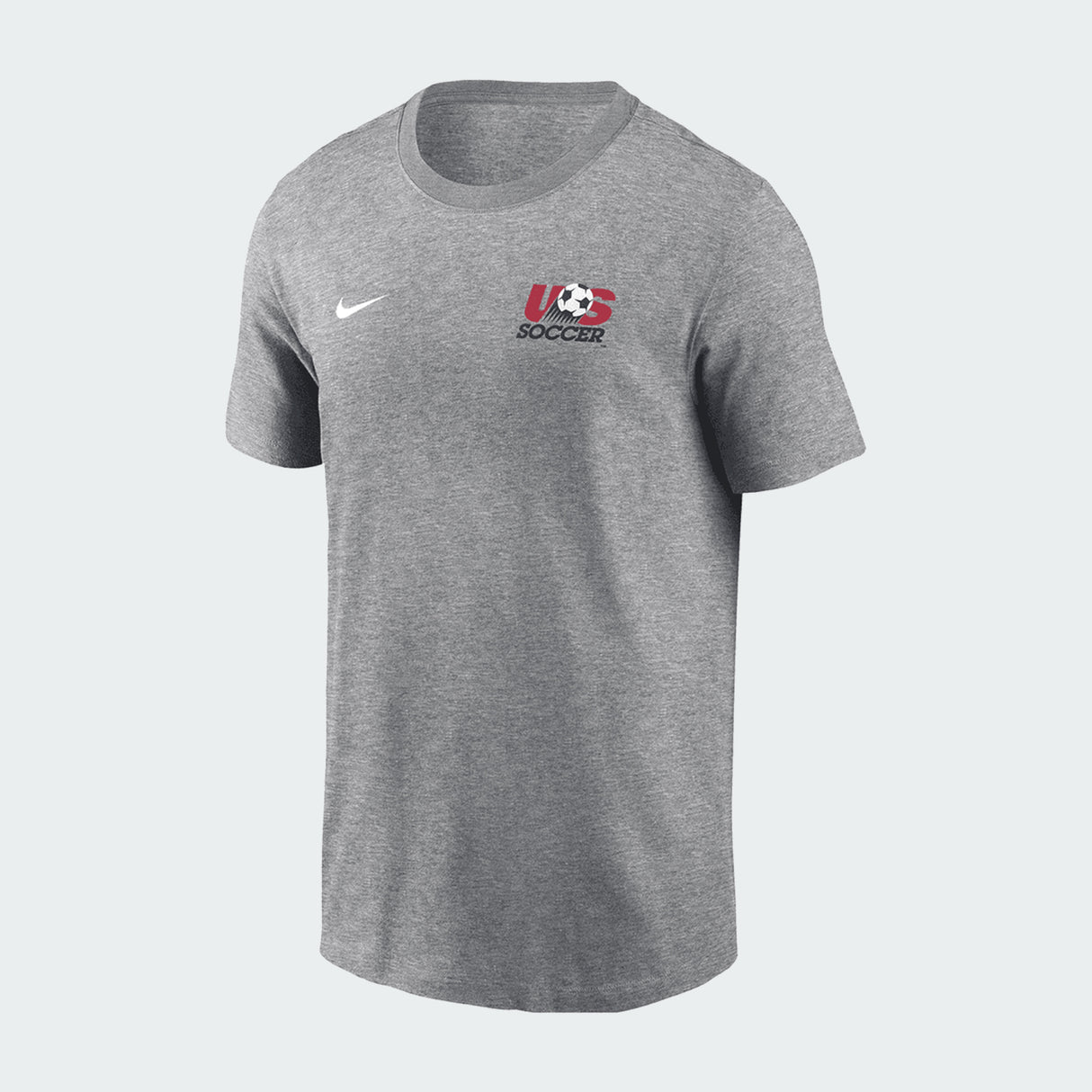Men's USA Retro Crest Tee [Heather Grey]