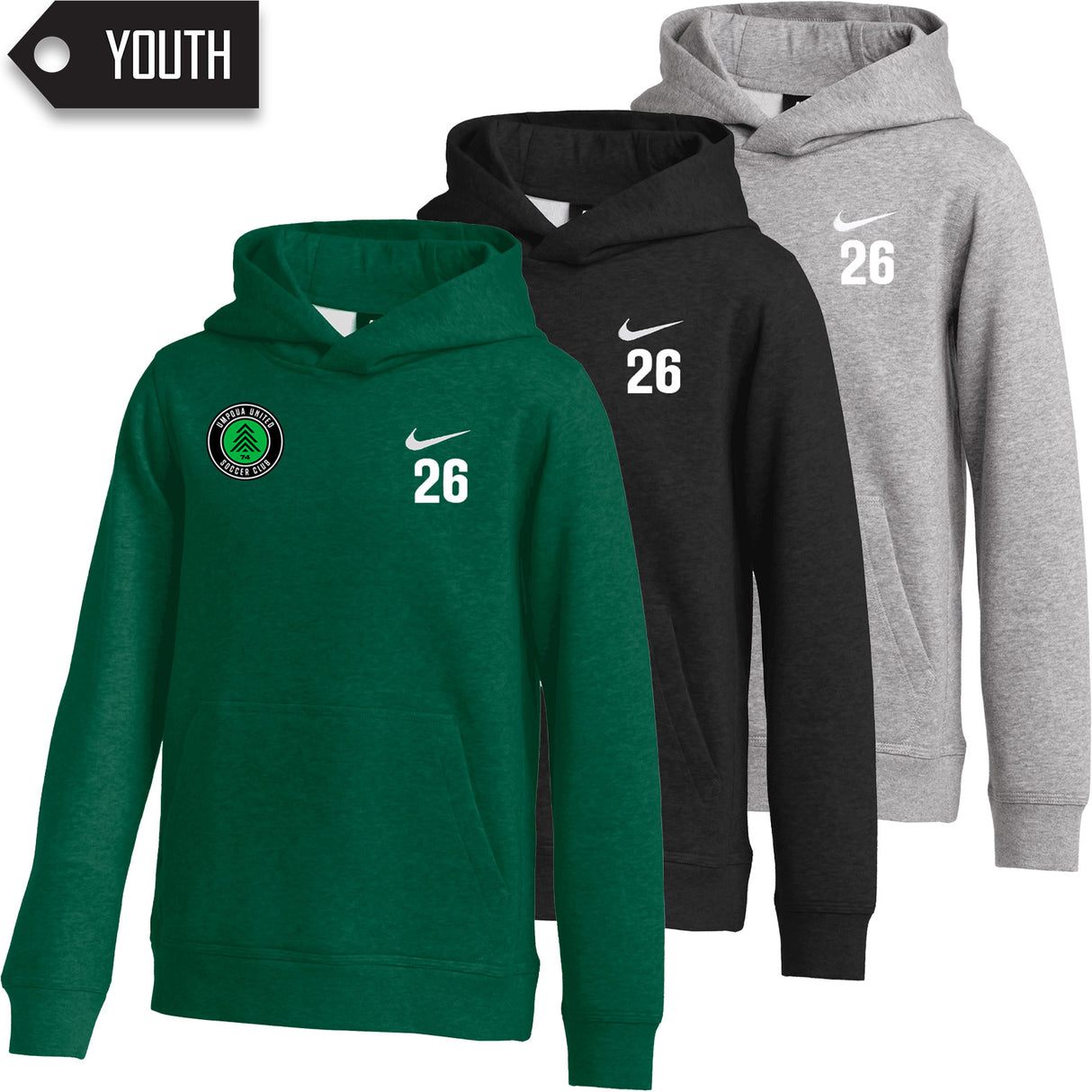 Umpqua United SC Club Hoodie [Youth]
