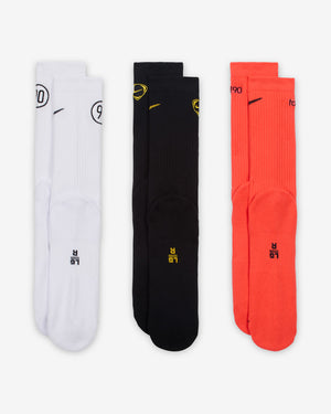 Total 90 Everyday Cushioned Crew Socks [3-Pack]