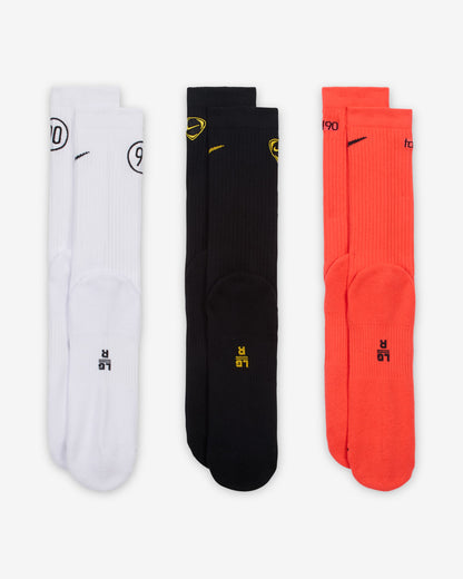 Total 90 Everyday Cushioned Crew Socks [3-Pack]