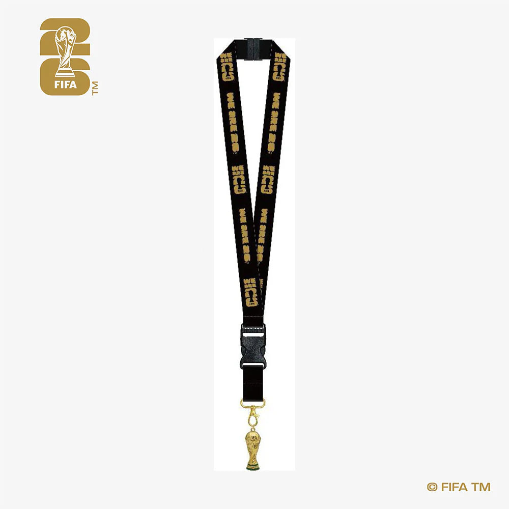 3D World Cup Trophy Lanyard