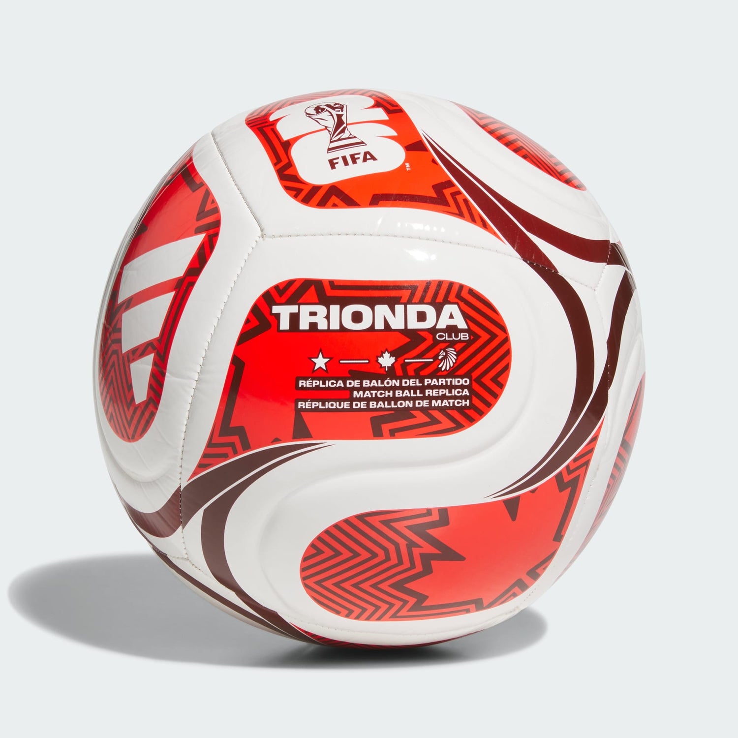 Trionda Club Canada Ball [White/ Power Red]