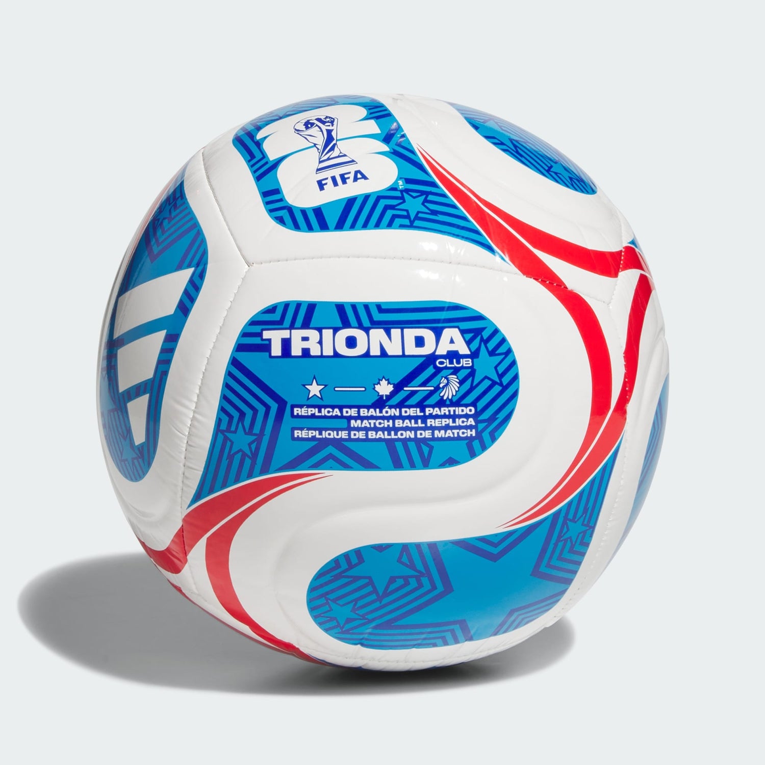 Trionda Club USA Ball [White/ Royal Blue/Vivid Red]