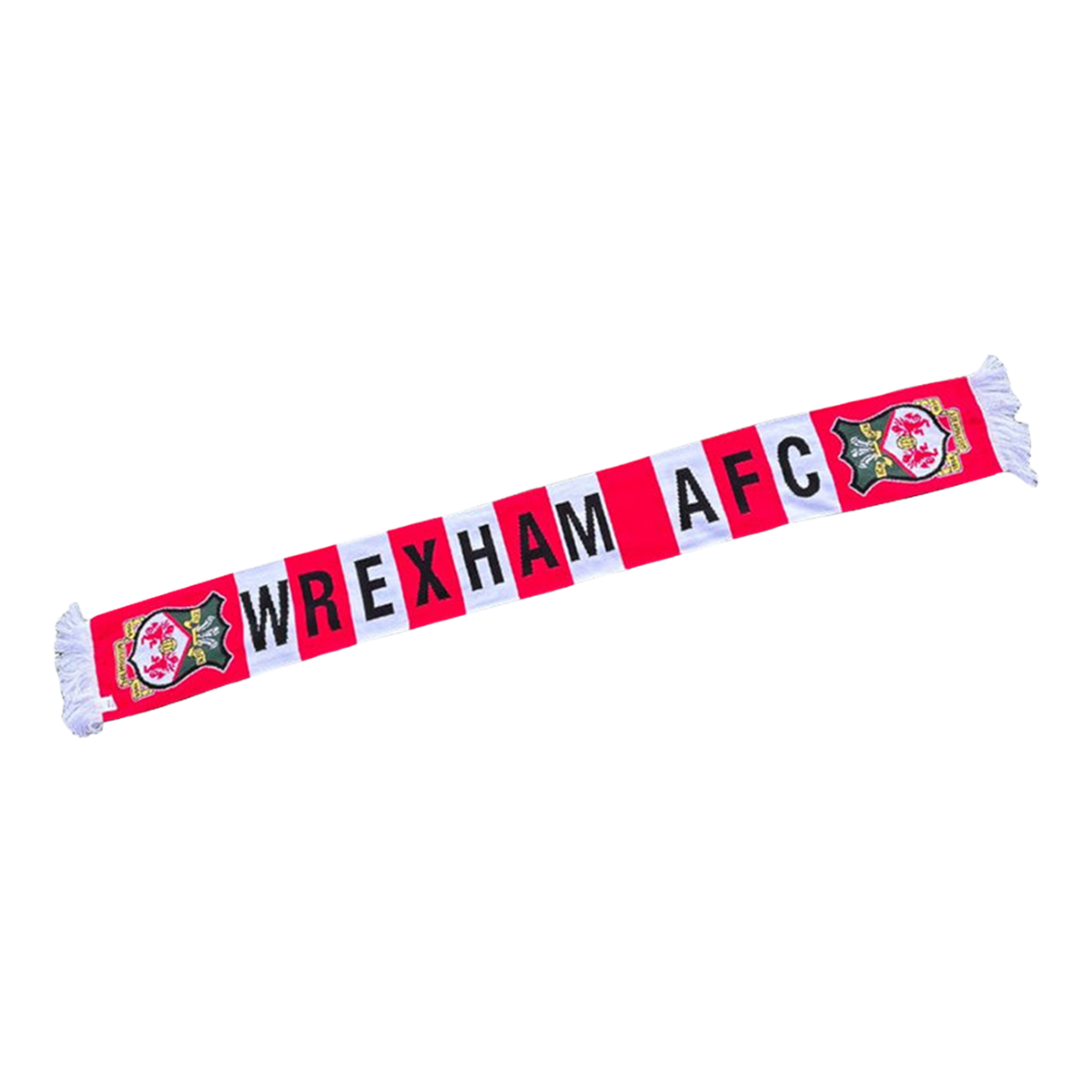 Wrexham A.F.C. Striped Scarf