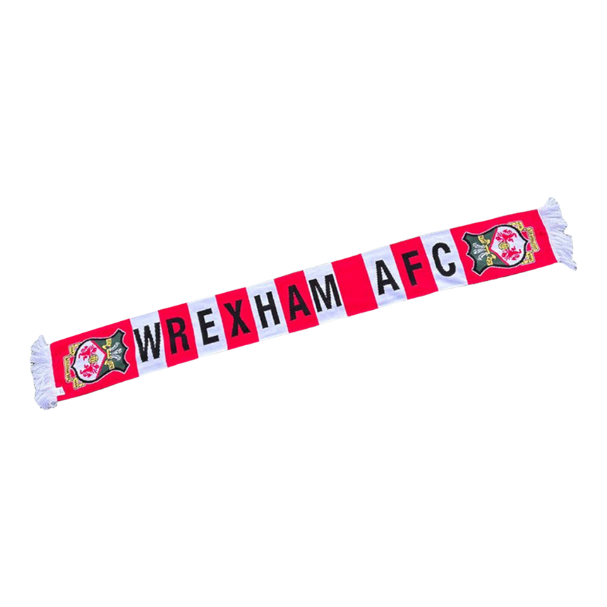 Wrexham A.F.C. Striped Scarf