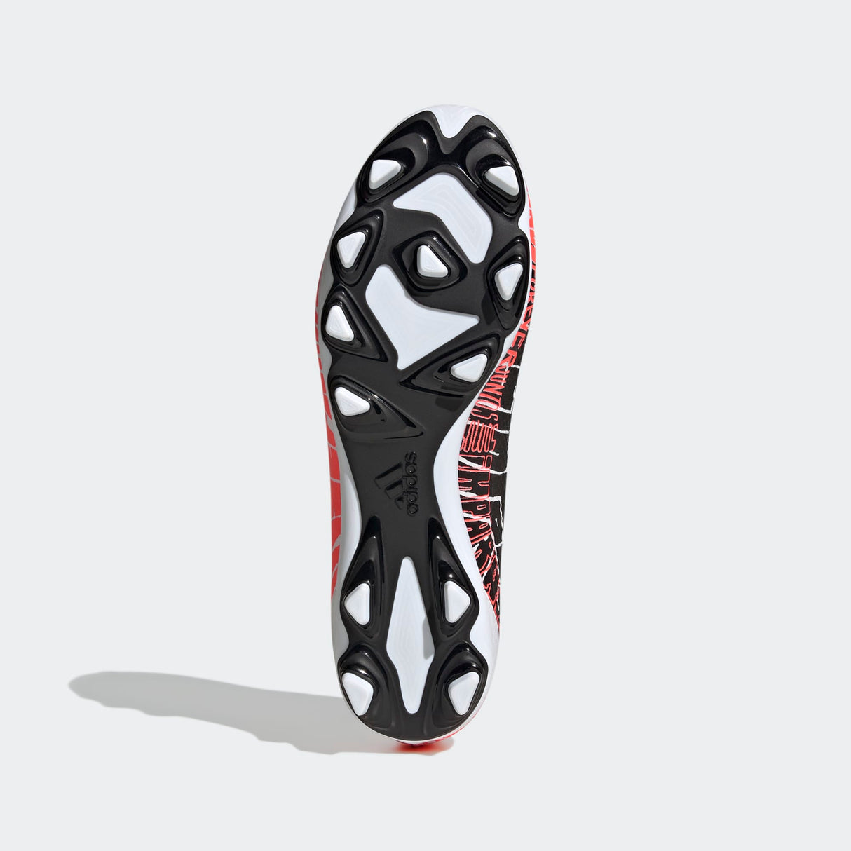 Junior X Speedportal Messi.4 FxG [White/Core Black/Solar Red]