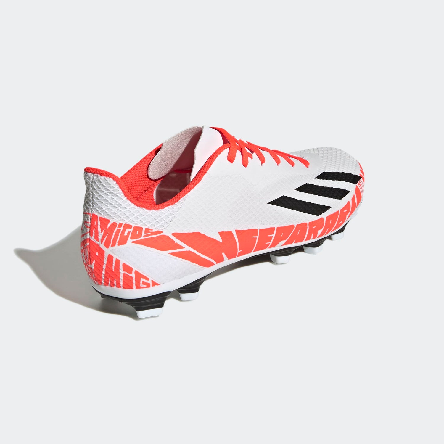 Junior X Speedportal Messi.4 FxG [White/Core Black/Solar Red]