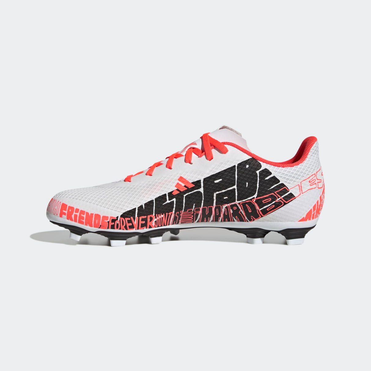 Junior X Speedportal Messi.4 FxG [White/Core Black/Solar Red]