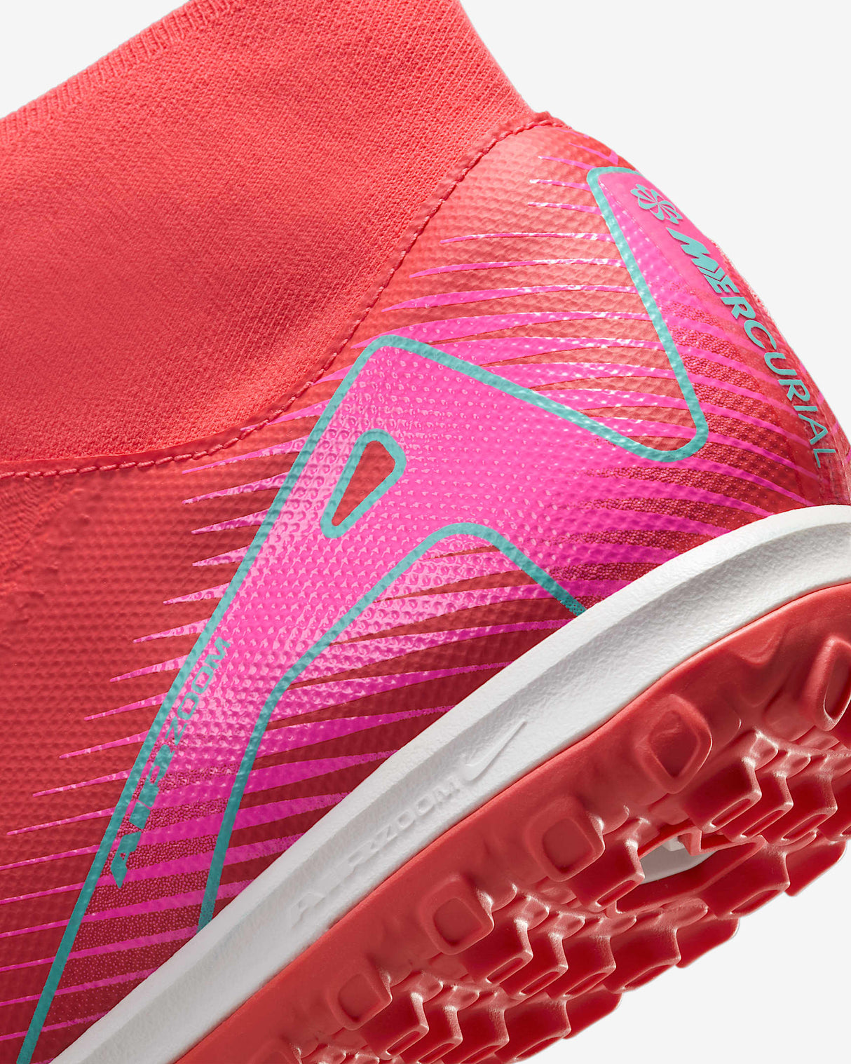 Mercurial Superfly 10 Academy IC [Ember Glow / Aurora Green]