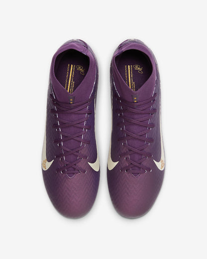 Zoom Superfly 10 Academy "Kylian Mbappe" FG/MG [Grand Purple/Pale Ivory]