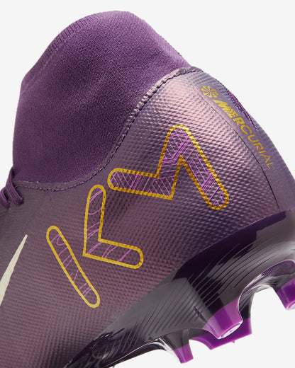 Zoom Superfly 10 Academy "Kylian Mbappe" FG/MG [Grand Purple/Pale Ivory]