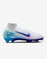 Mercurial Superfly 10 Elite LV8 FG [White/Mulit-Color]