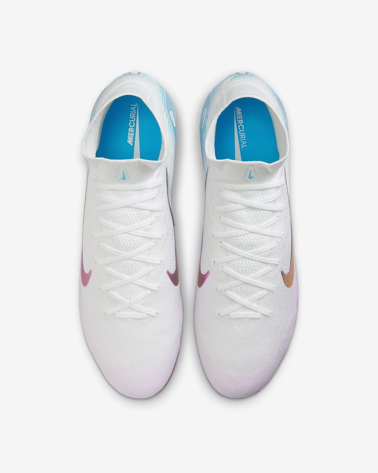 Mercurial Superfly 10 Elite LV8 FG [White/Mulit-Color]