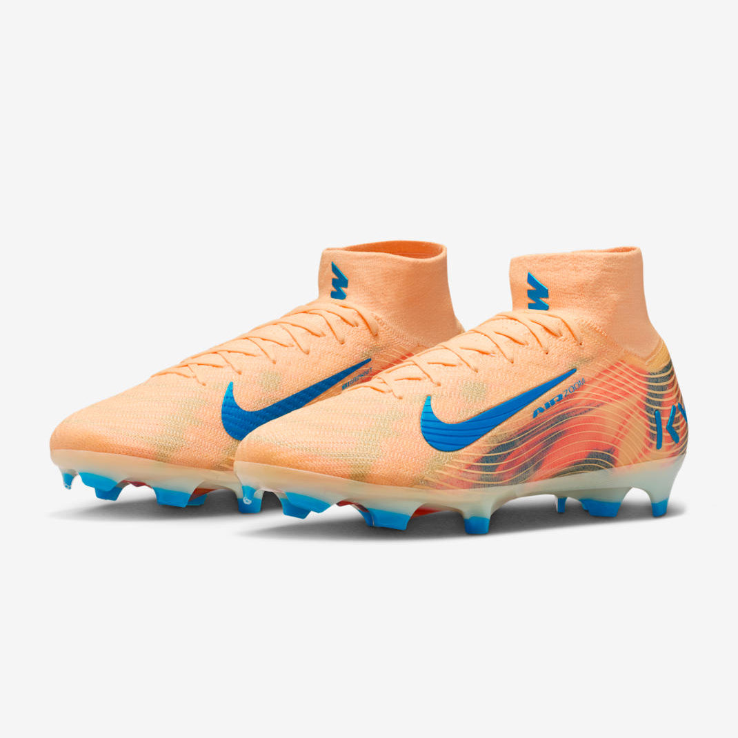 Zoom Superfly 10 Elite "Kylian Mbappe" FG [Melon Tint/Turquoise]