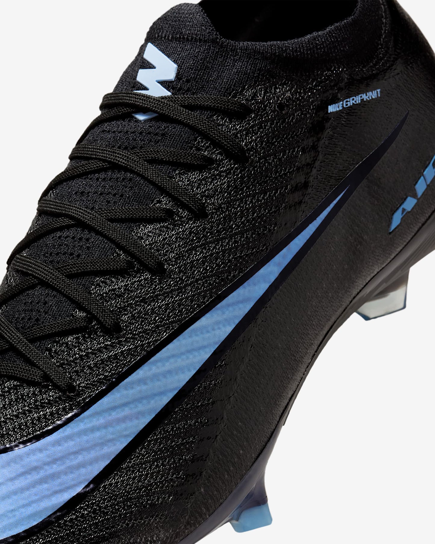Mecurial Vapor 16 Elite FG [Black/Ice Blue]