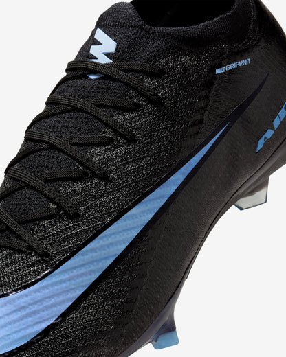 Mecurial Vapor 16 Elite FG [Black/Ice Blue]