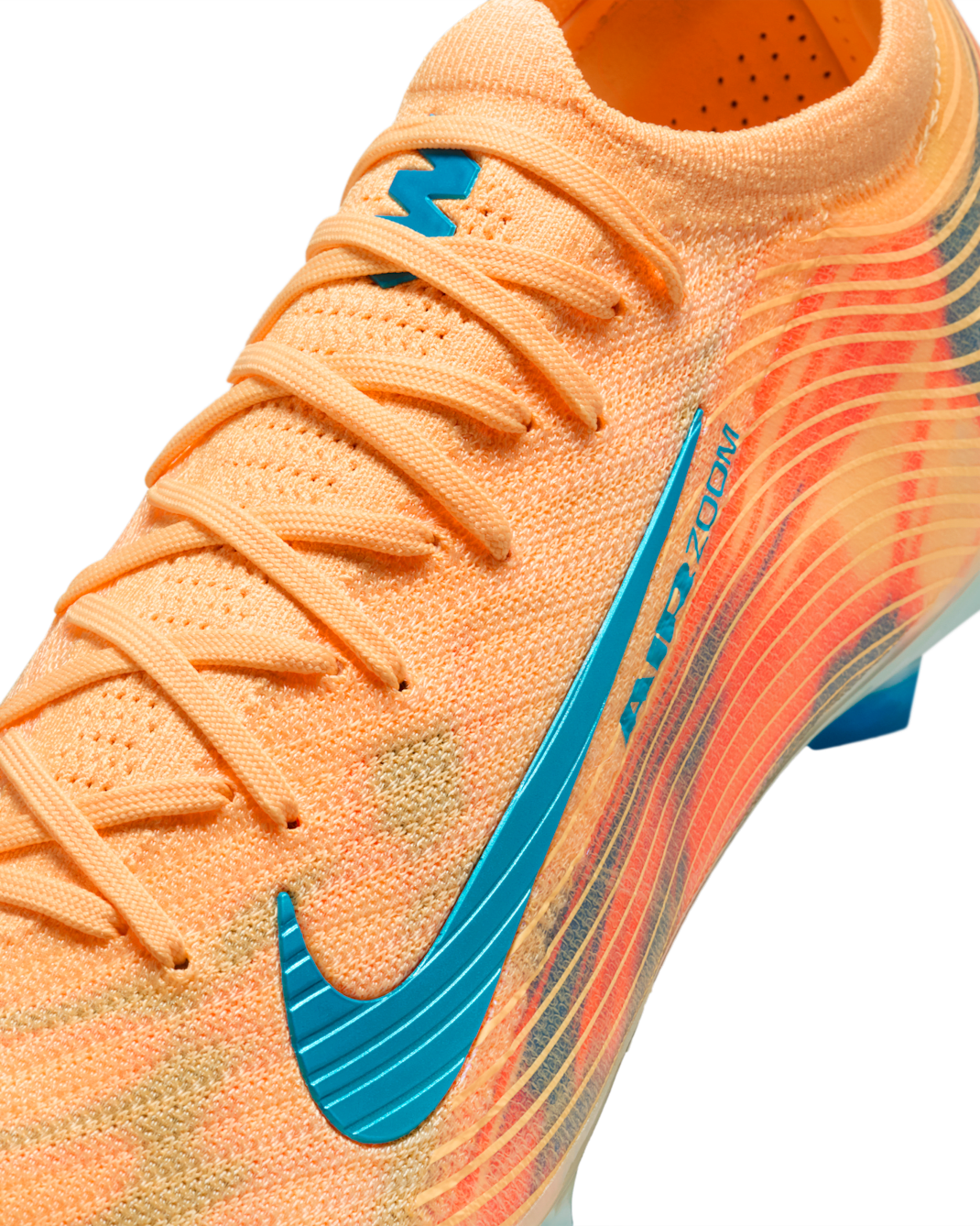 Mecurial Vapor 16 Elite "Kylian Mbappe" FG [Melon Tint/Turquoise]