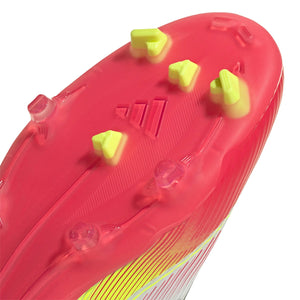 F50 League FG/MG [White/Core Black/Solar Yellow]