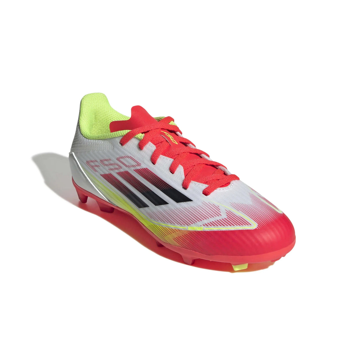 Junior F50 League FG/MG [White/Core Black/Solar Yellow]