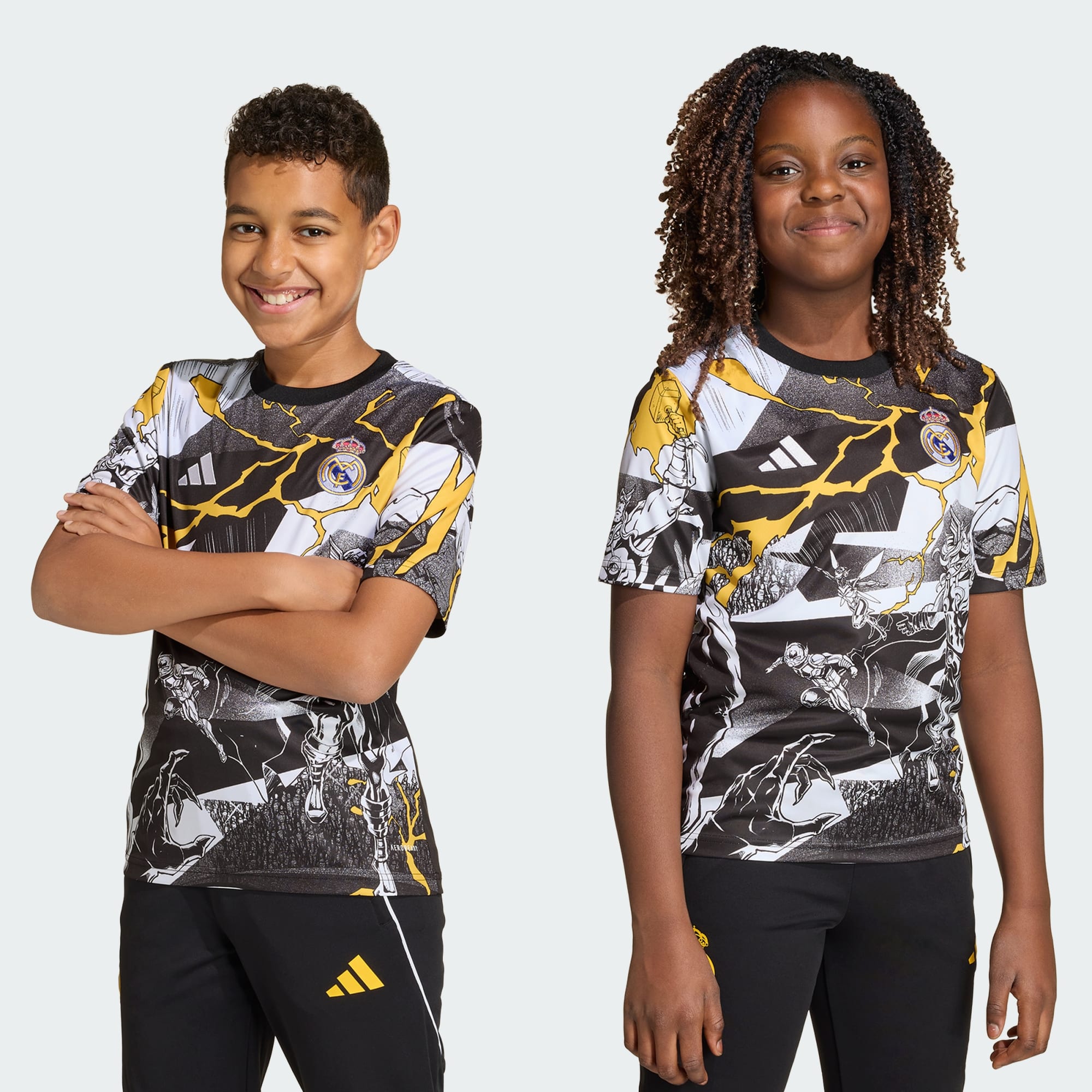 Youth Real Madrid Avengers 25/26 Pre-Match Shirt