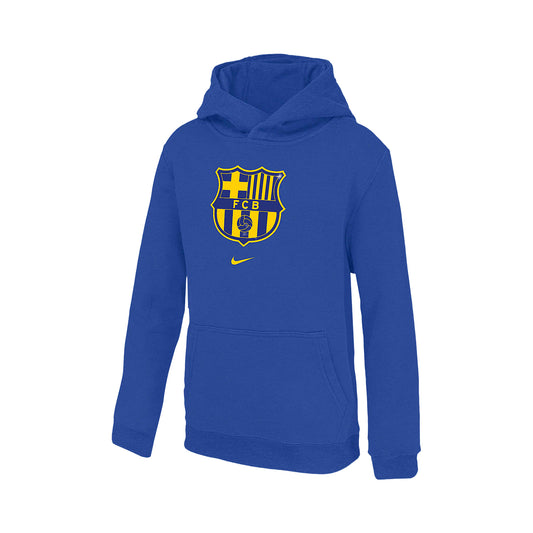 Youth FC Barcelona Club Hoodie [Royal]