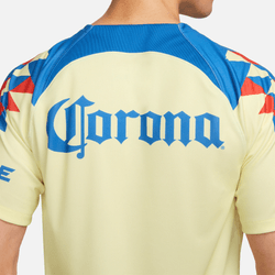 Nike 2021-22 Club America Home Jersey - Yellow-Navy in 2023