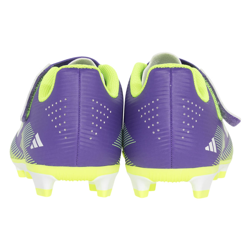 Junior F50 Club Velcro FxG [Purple/White/Lucid Lemon]