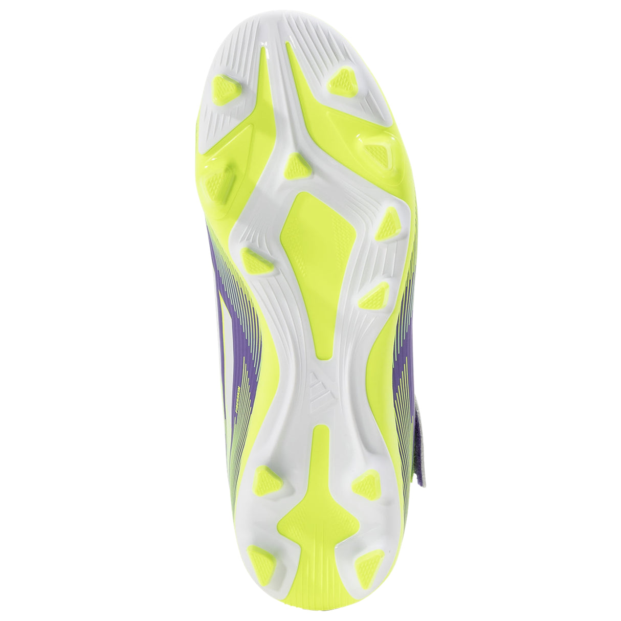 Junior F50 Club Velcro FxG [Purple/White/Lucid Lemon]