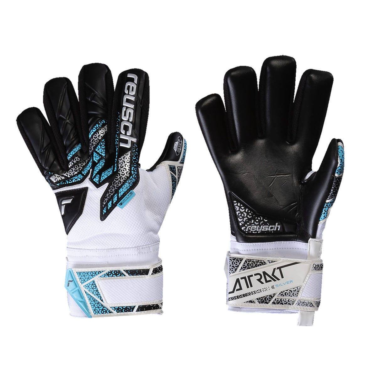 Attrakt Silver NC Finger Support [White/Sliver/Black]