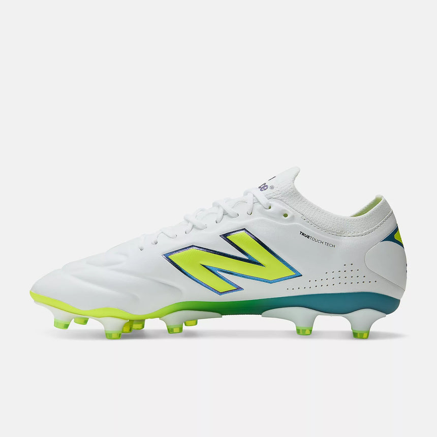 442 Elite Knit V3 FG [White/Alkaine Green]