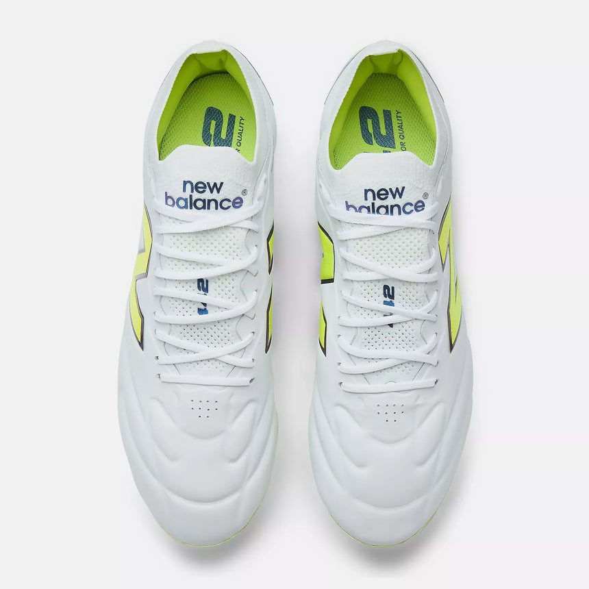 442 Elite Knit V3 FG [White/Alkaine Green]