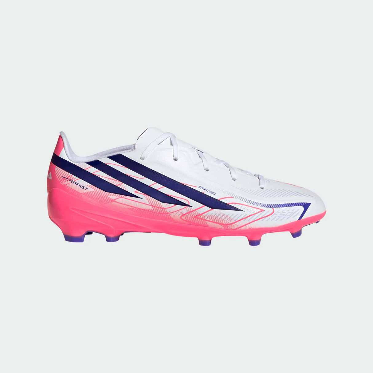Junior F50 Hyperfast League FG [Cloud White/Solar Purple]