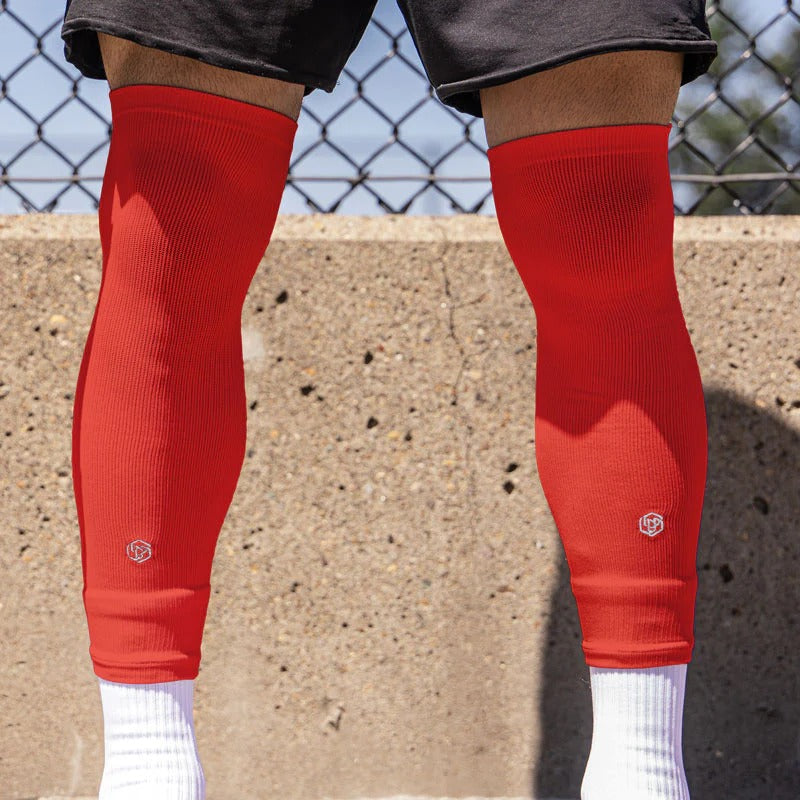 Sunday League Cut Socks [Red]