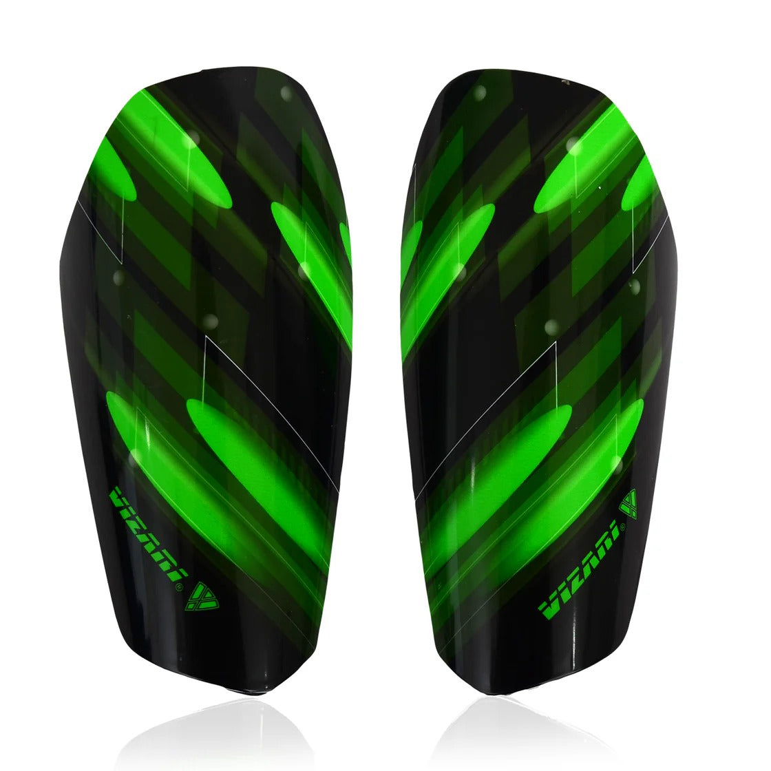Salinas Slip In Shin Guards [Green/Black]