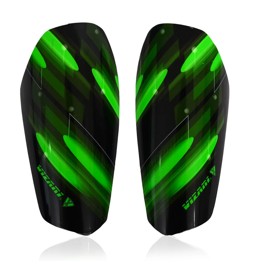 Salinas Slip In Shin Guards [Green/Black]