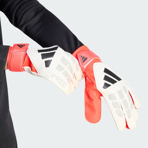 Predator Training Glove [White/Lucid Red]
