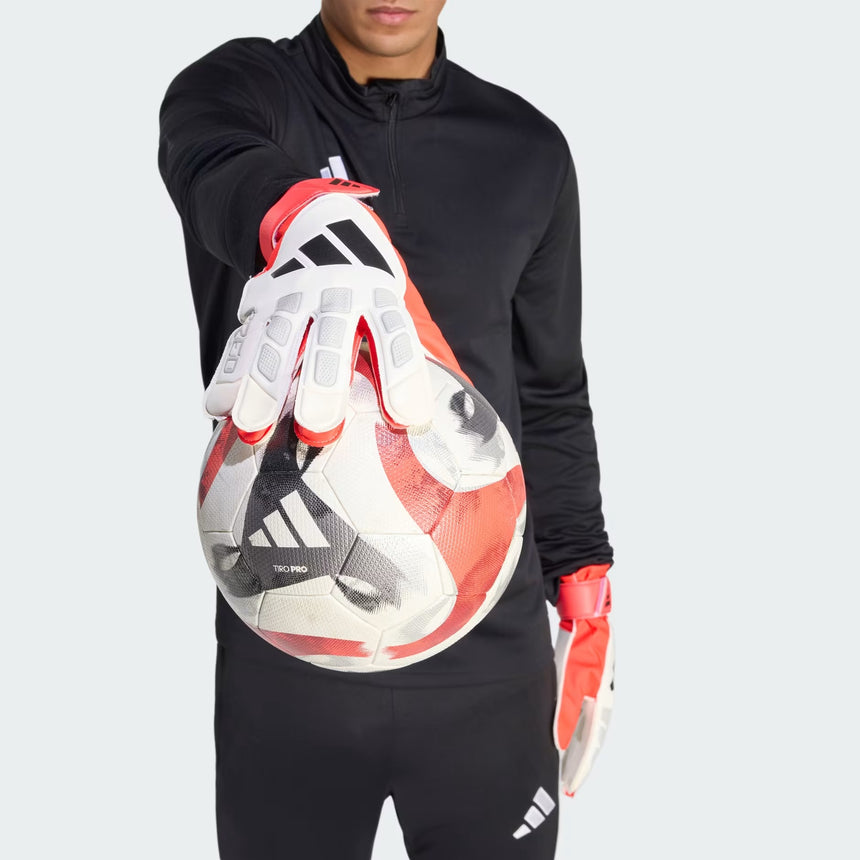 Predator Training Glove [White/Lucid Red]