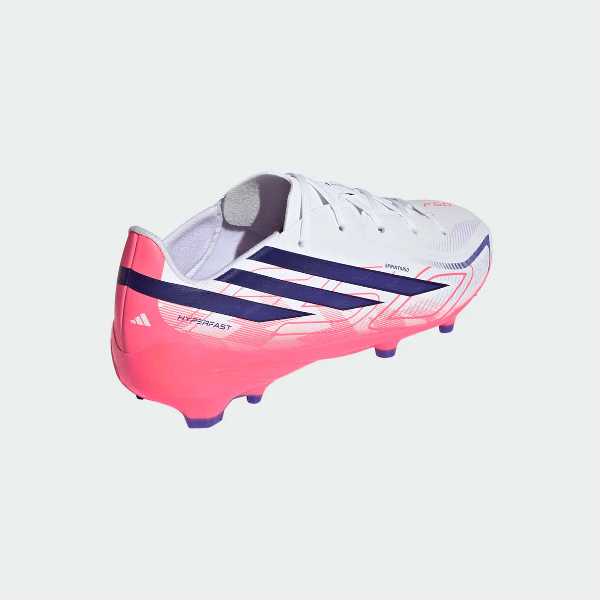 Junior F50 Hyperfast League FG [Cloud White/Solar Purple]