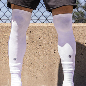 Sunday League Cut Socks [White]