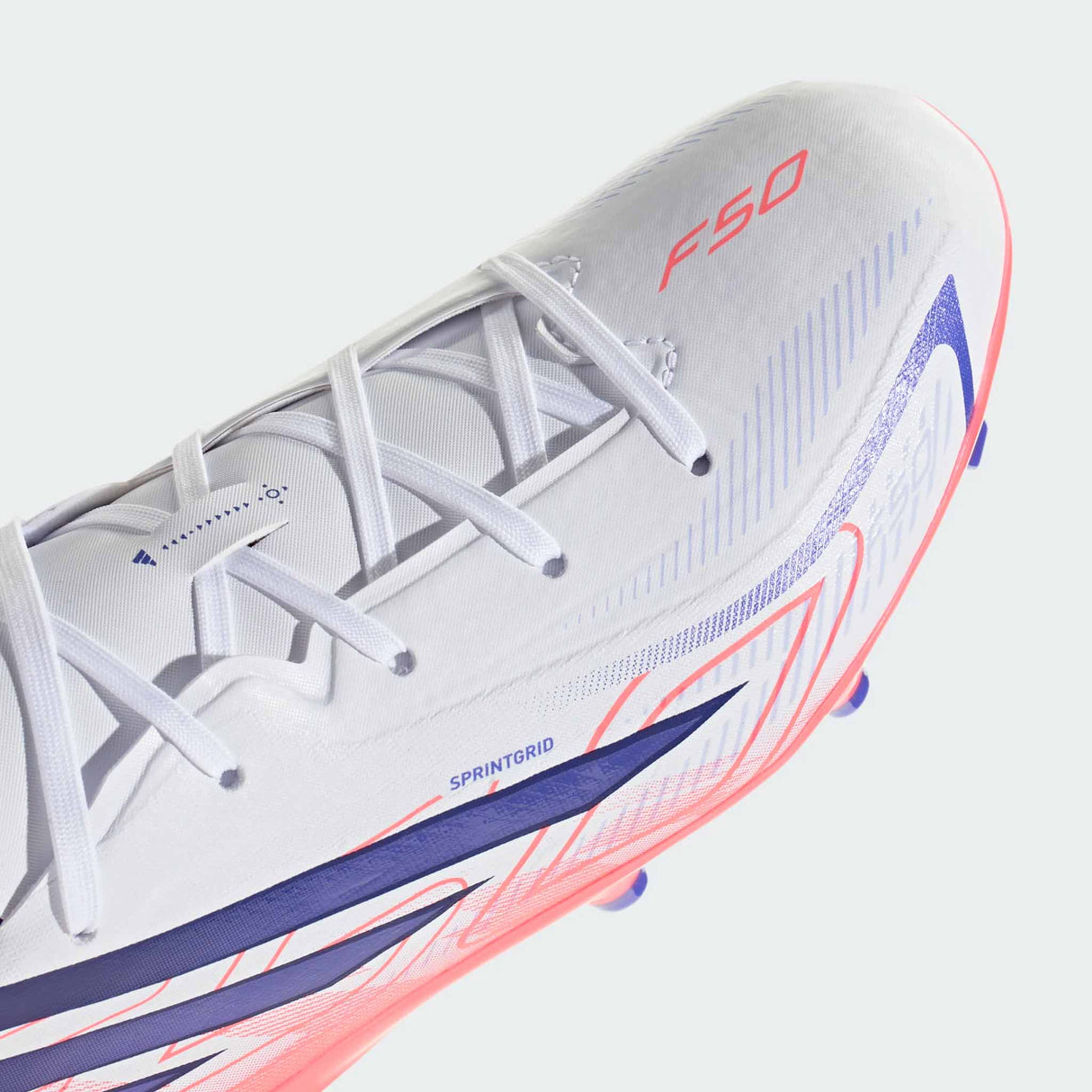Junior F50 Hyperfast League FG [Cloud White/Solar Purple]