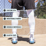 Sunday League Cut Socks [White]