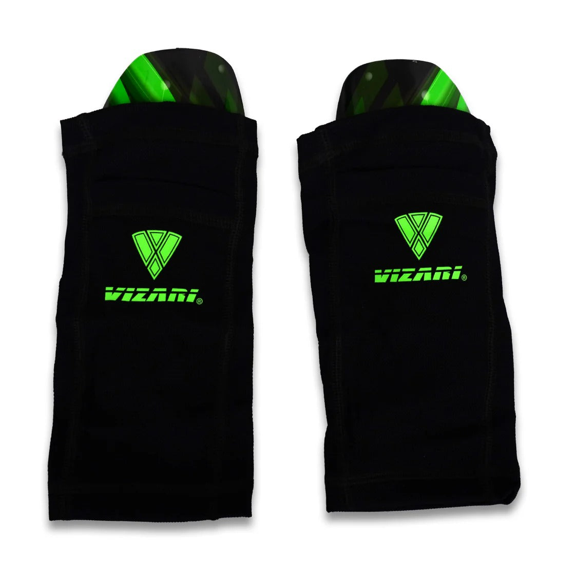 Salinas Slip In Shin Guards [Green/Black]