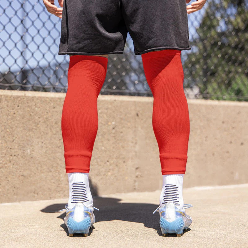 Sunday League Cut Socks [Red]
