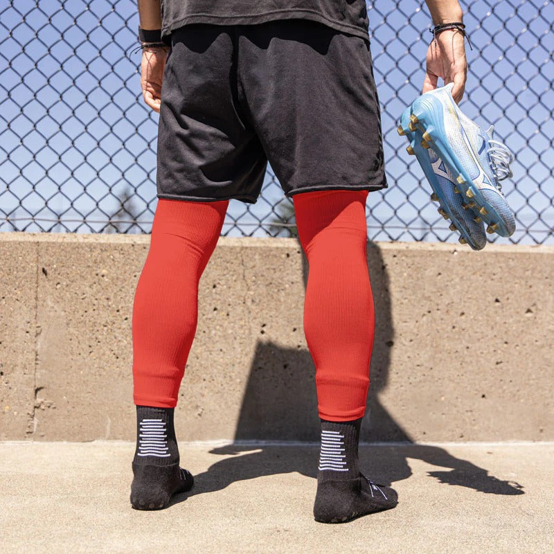 Sunday League Cut Socks [Red]