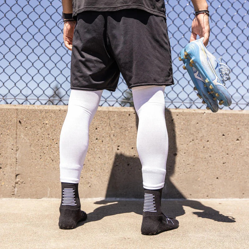 Sunday League Cut Socks [White]