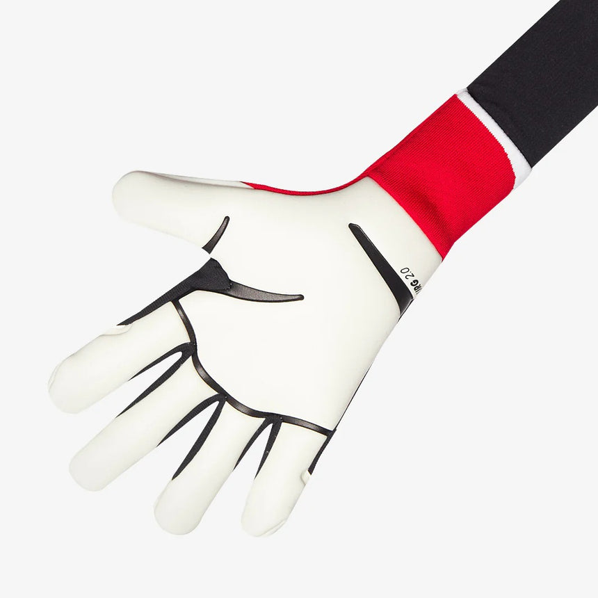 Predator Pro Hybrid Gloves [Core Black/Lucid Red]