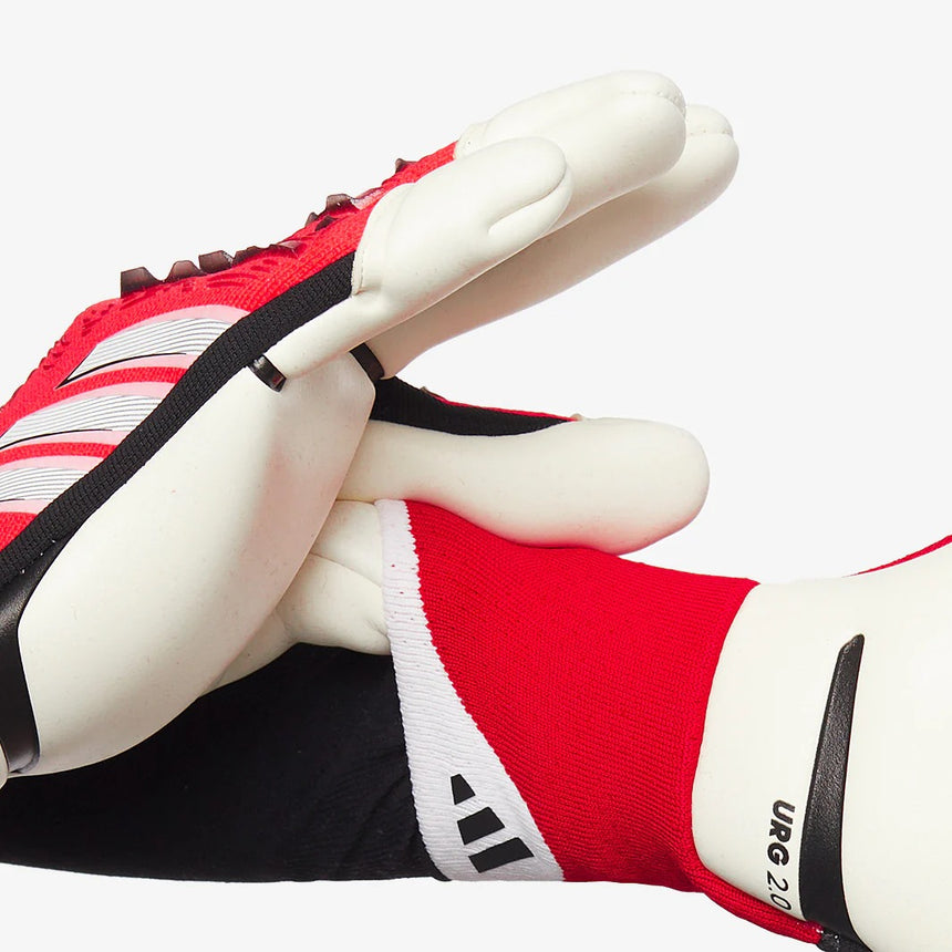 Predator Pro Hybrid Gloves [Core Black/Lucid Red]