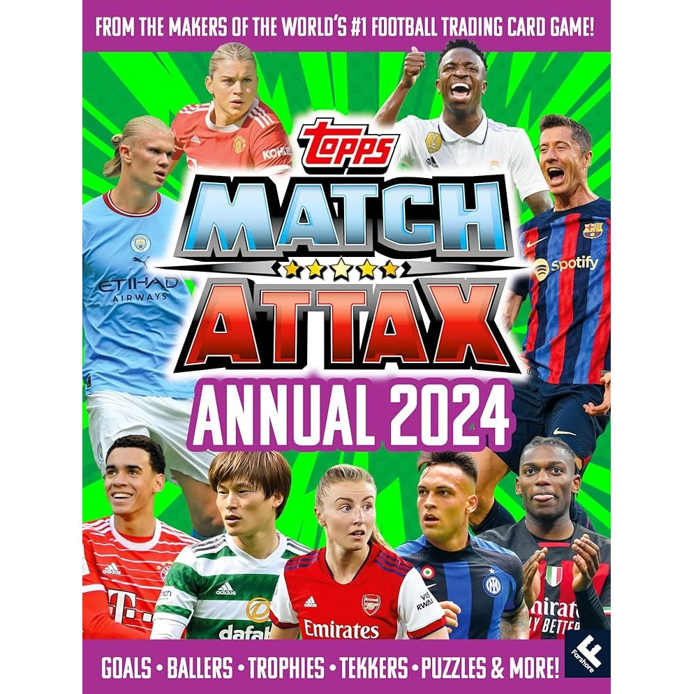 Match Attax 2024 Annual Review Book Tursi Soccer Store